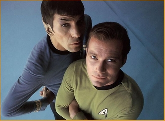 James Kirk and Spock